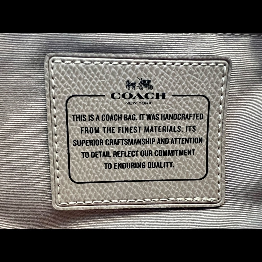 COACH Gallery Tote- black - Picture 4 of 5